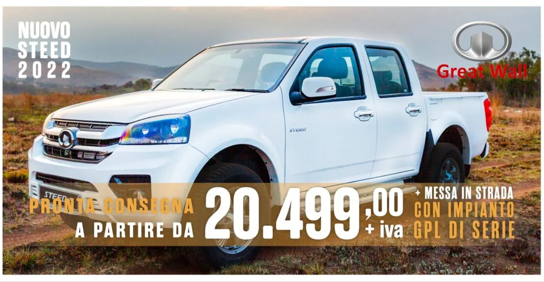 Nuovo Great Wall STEED 2022 — Fuccelli Auto Foligno e Spoleto