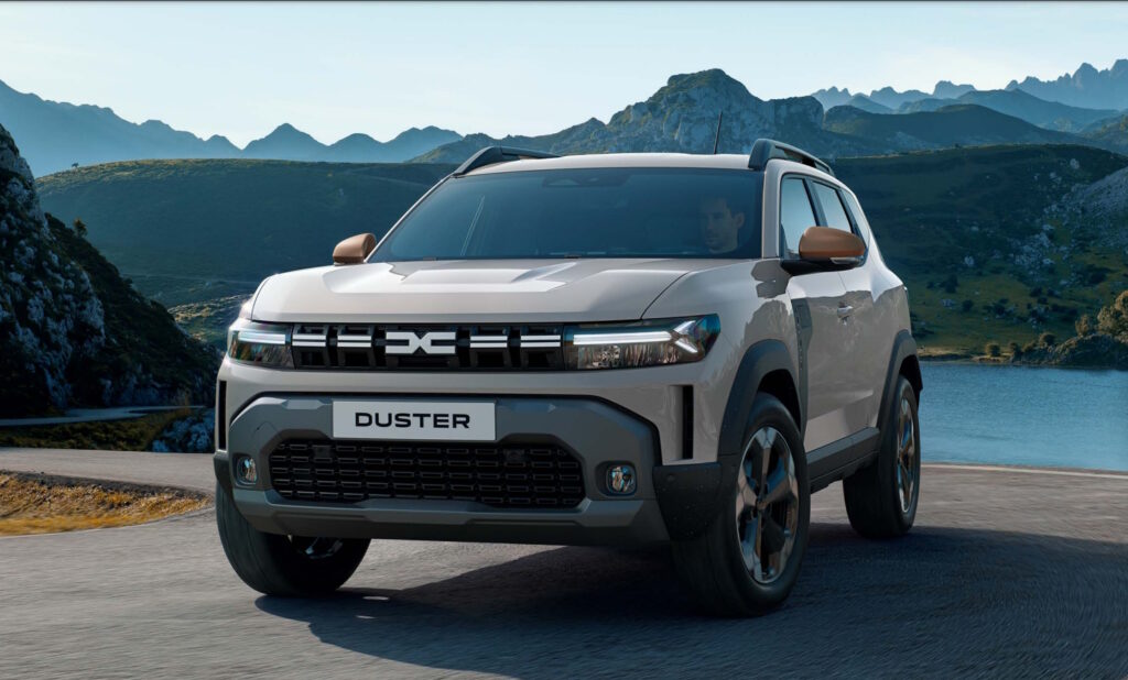 Nuovo Dacia Duster fronte